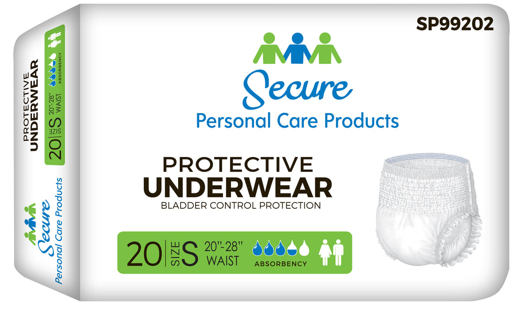 Protective Underwear: Various Sizes